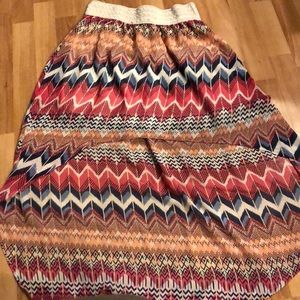 Hi-low Skirt
